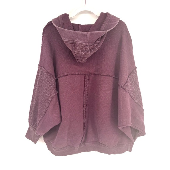 We The Free Forever Yours Cardigan Oversized Brown Size XS - Picture 3 of 4